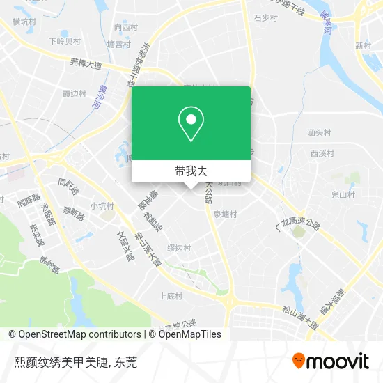 熙颜纹绣美甲美睫地图