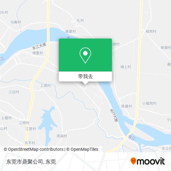 东莞市鼎聚公司地图