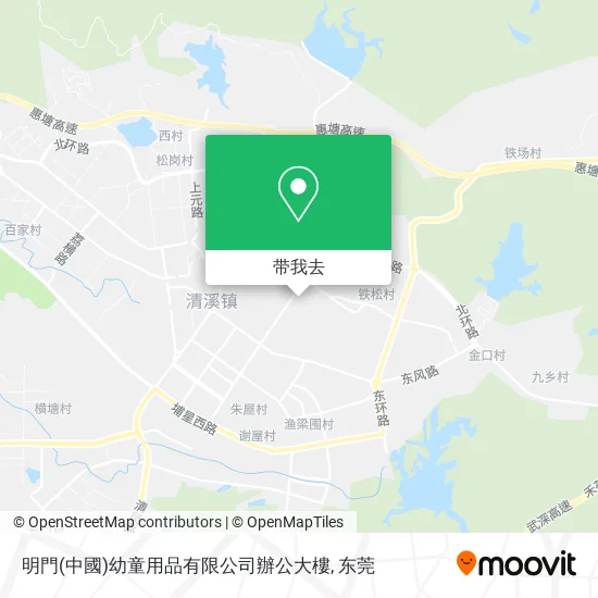明門(中國)幼童用品有限公司辦公大樓地图