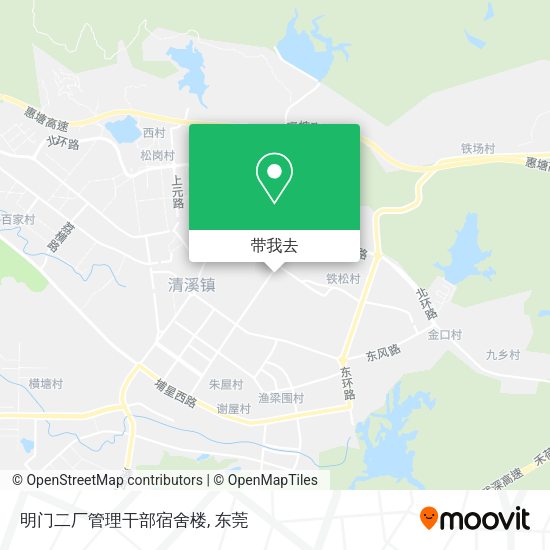 明门二厂管理干部宿舍楼地图