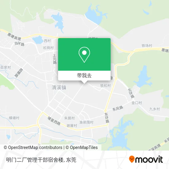 明门二厂管理干部宿舍楼地图