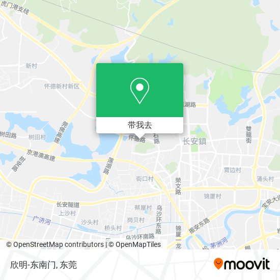 欣明-东南门地图