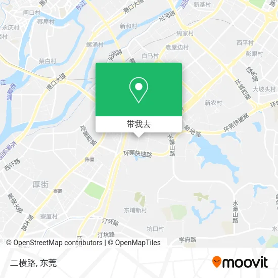 二横路地图