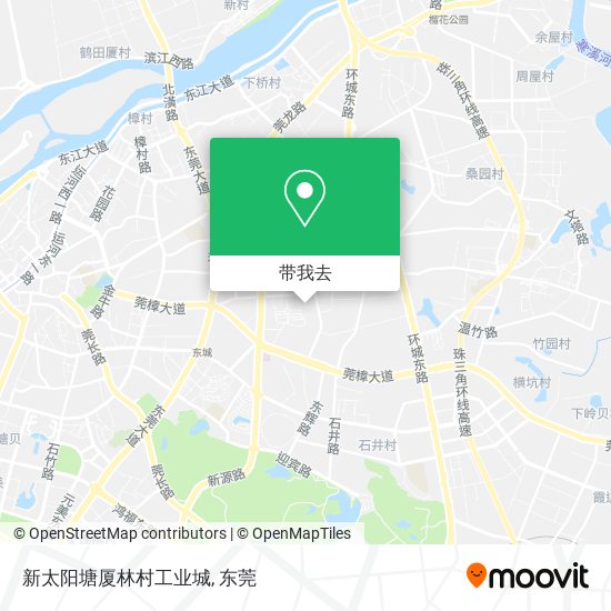 新太阳塘厦林村工业城地图