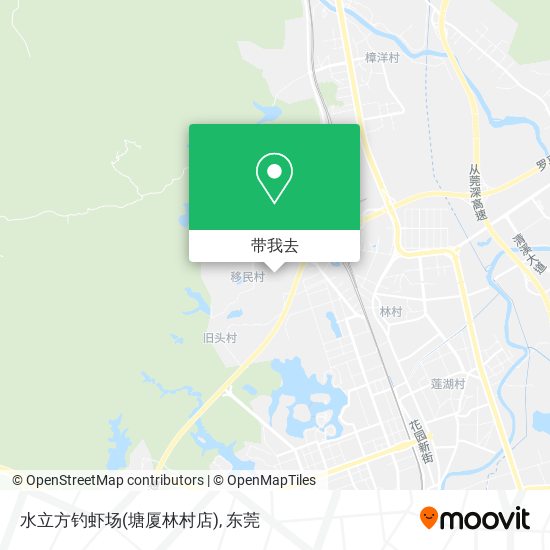 水立方钓虾场(塘厦林村店)地图