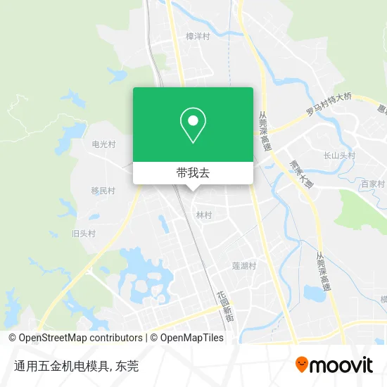 通用五金机电模具地图