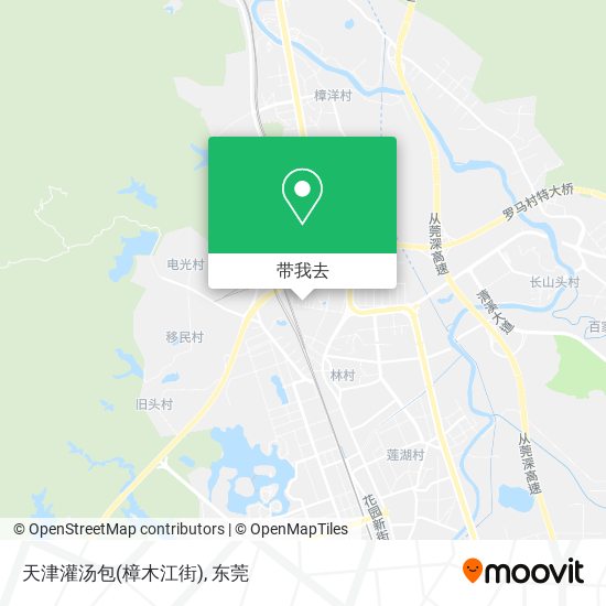 天津灌汤包(樟木江街)地图