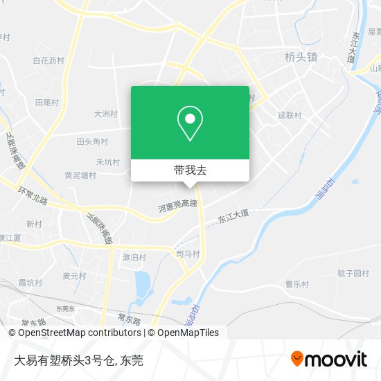 大易有塑桥头3号仓地图