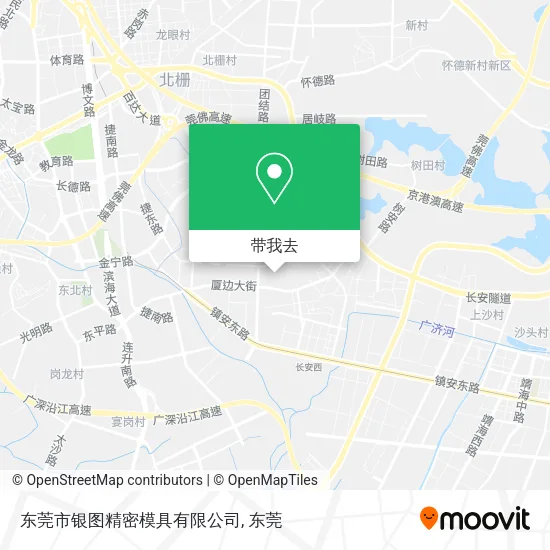 东莞市银图精密模具有限公司地图