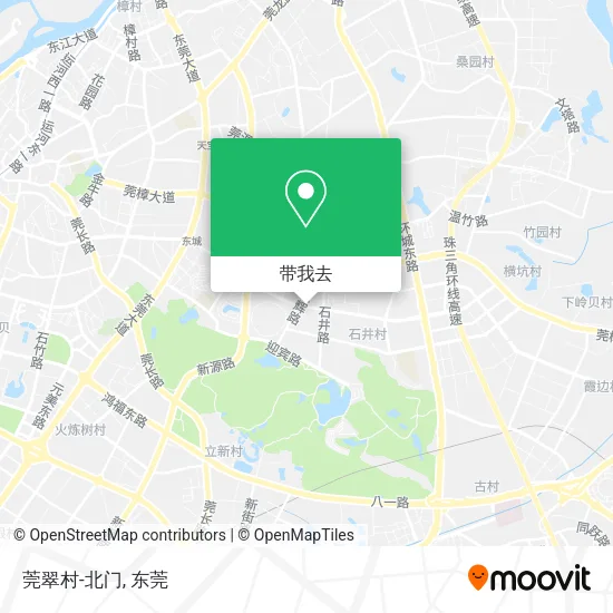 莞翠村-北门地图