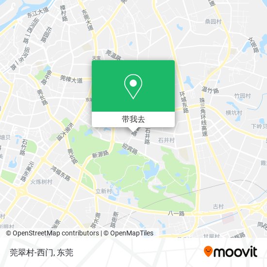 莞翠村-西门地图