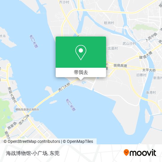 海战博物馆-小广场地图