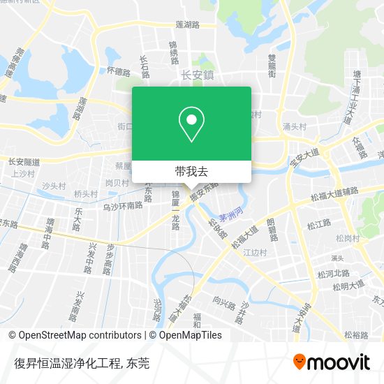 復昇恒温湿净化工程地图