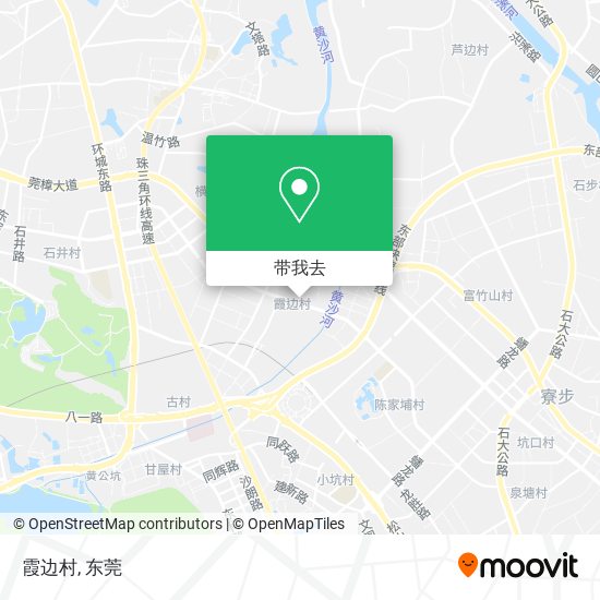 霞边村地图