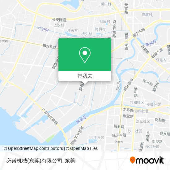 必诺机械(东莞)有限公司地图