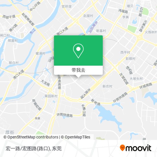 宏一路/宏图路(路口)地图
