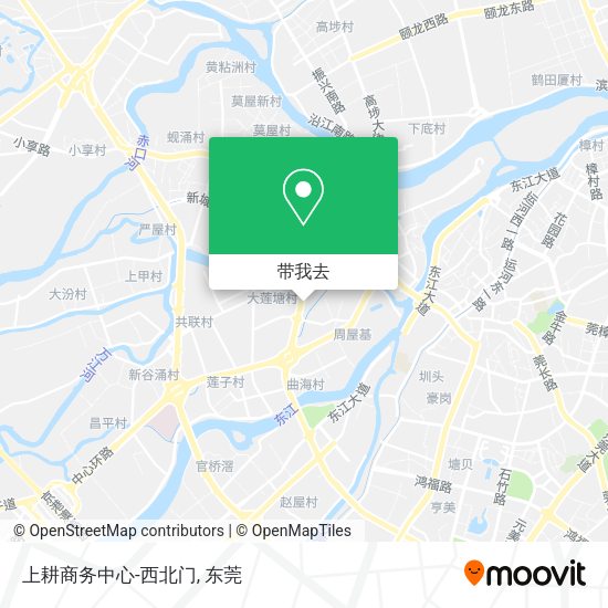 上耕商务中心-西北门地图
