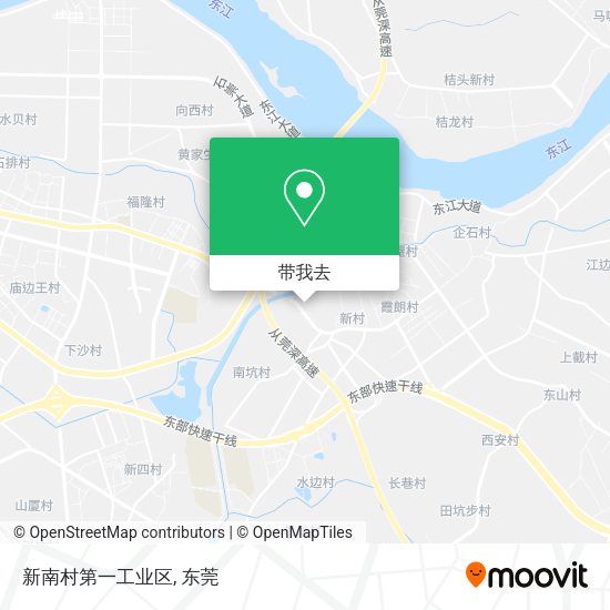 新南村第一工业区地图