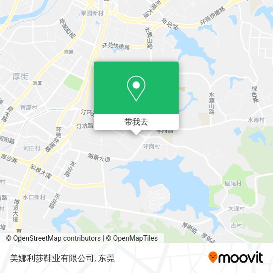 美娜利莎鞋业有限公司地图