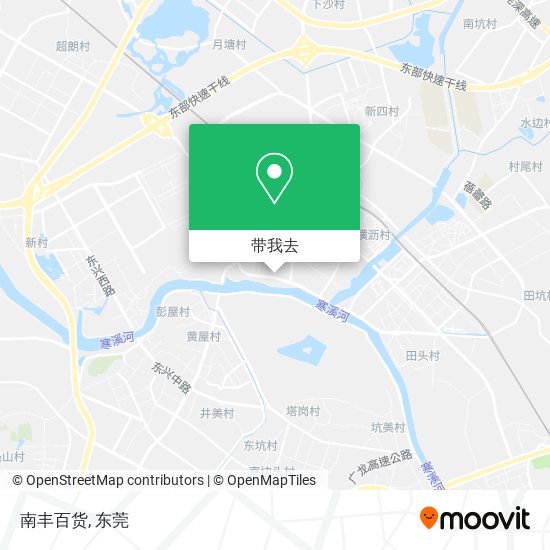 南丰百货地图
