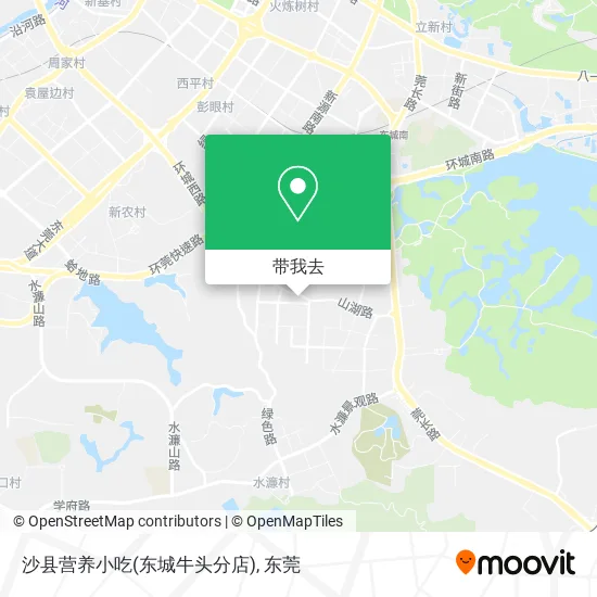 沙县营养小吃(东城牛头分店)地图
