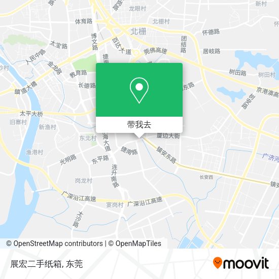 展宏二手纸箱地图