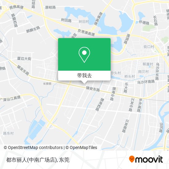 都市丽人(中南广场店)地图