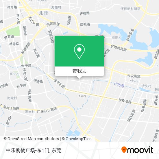 中乐购物广场-东1门地图