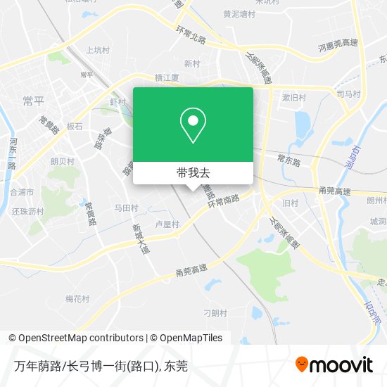 万年荫路/长弓博一街(路口)地图