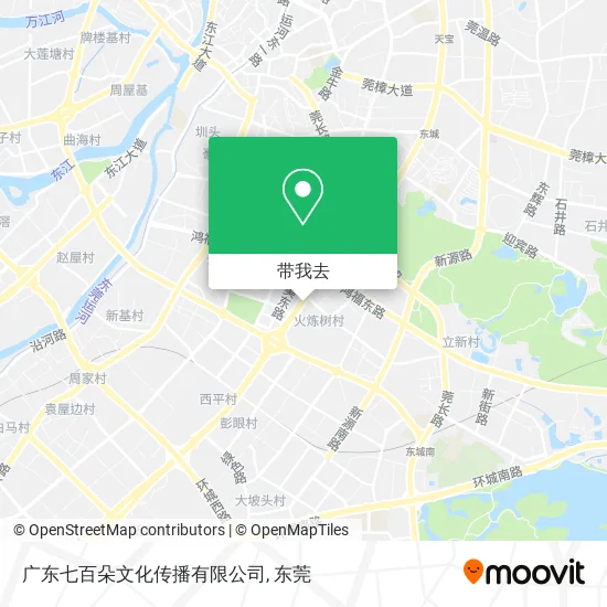 广东七百朵文化传播有限公司地图