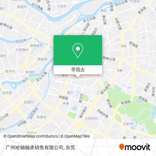 广州哈轴轴承销售有限公司地图