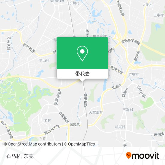石马桥地图