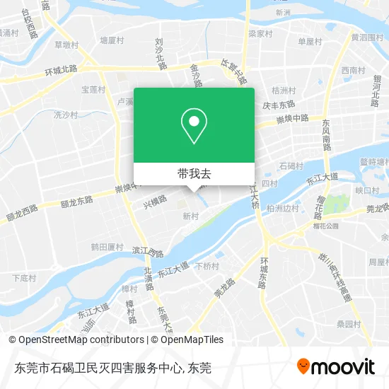 东莞市石碣卫民灭四害服务中心地图