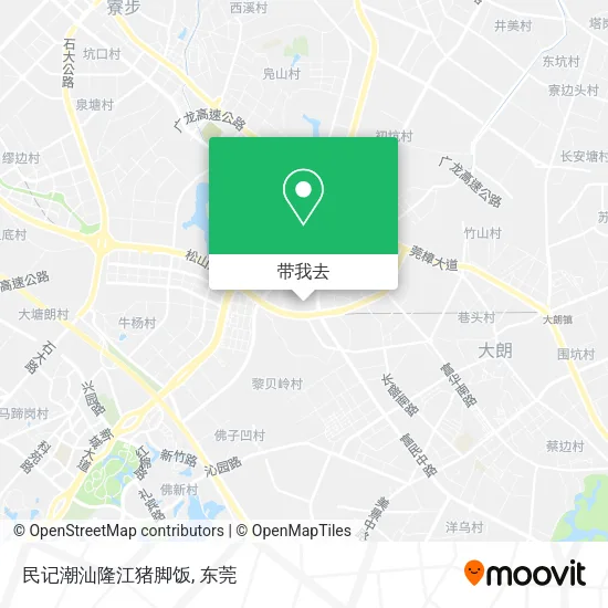 民记潮汕隆江猪脚饭地图