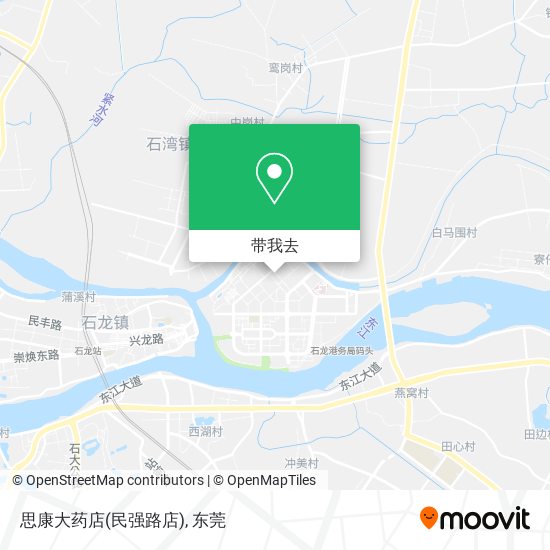 思康大药店(民强路店)地图