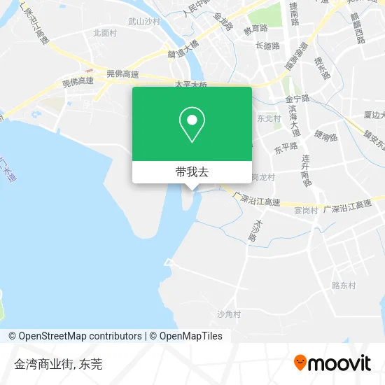 金湾商业街地图