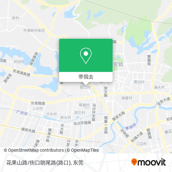 花果山路/街口朗尾路(路口)地图