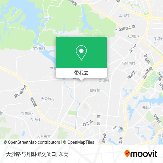 大沙路与丹阳街交叉口地图