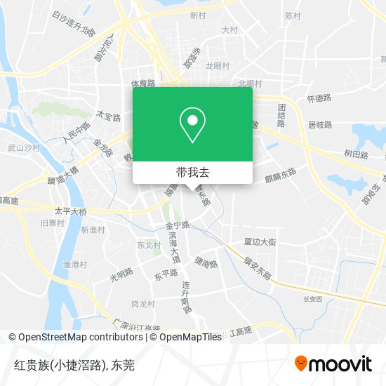 红贵族(小捷滘路)地图