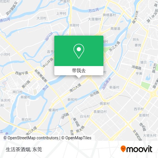 生活茶酒烟地图