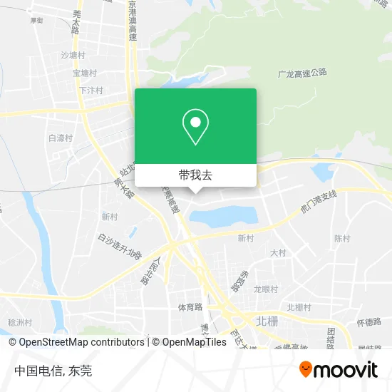 中国电信地图