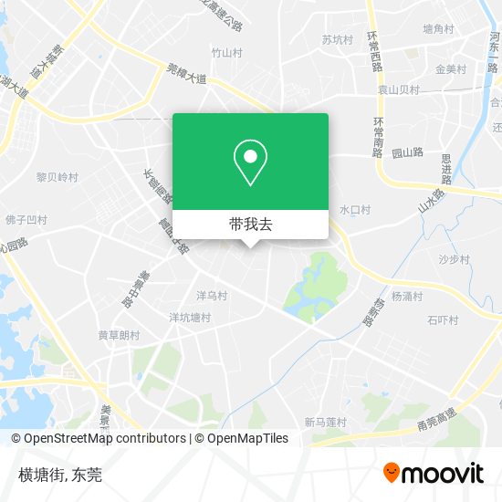 横塘街地图
