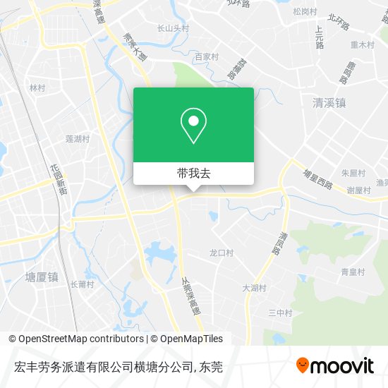 宏丰劳务派遣有限公司横塘分公司地图