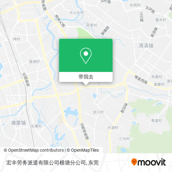 宏丰劳务派遣有限公司横塘分公司地图