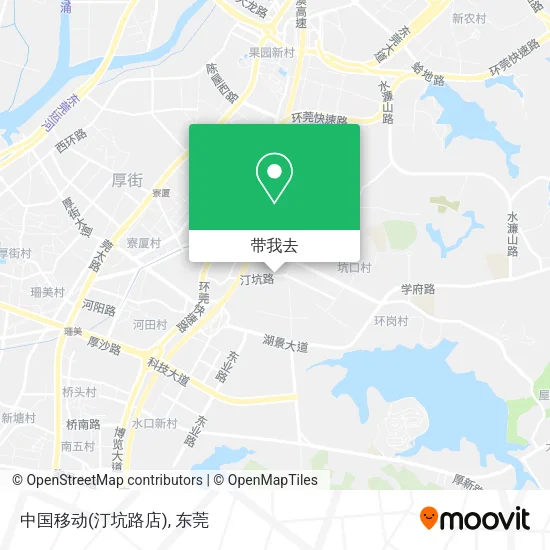 中国移动(汀坑路店)地图