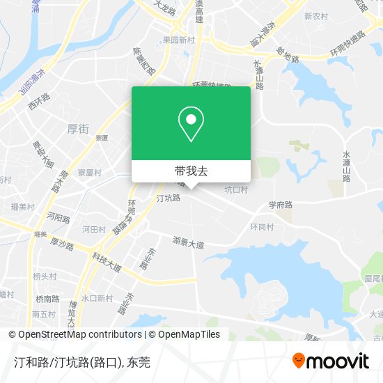 汀和路/汀坑路(路口)地图