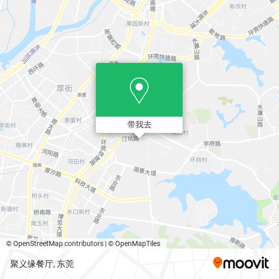 聚义缘餐厅地图