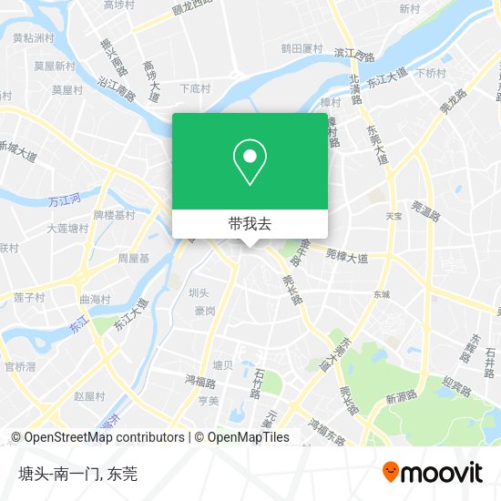 塘头-南一门地图