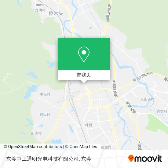 东莞中工通明光电科技有限公司地图