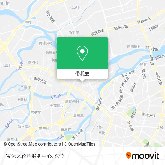 宝运来轮胎服务中心地图